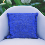 Portuguese Handmade Oversized Pillow Cover - Blue