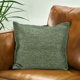 Portuguese Handmade Oversized Pillow Cover - Dark Green