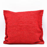 Portuguese Handmade Oversized Pillow Cover - Red