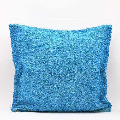 Portuguese Handmade Oversized Pillow Cover - Turquoise