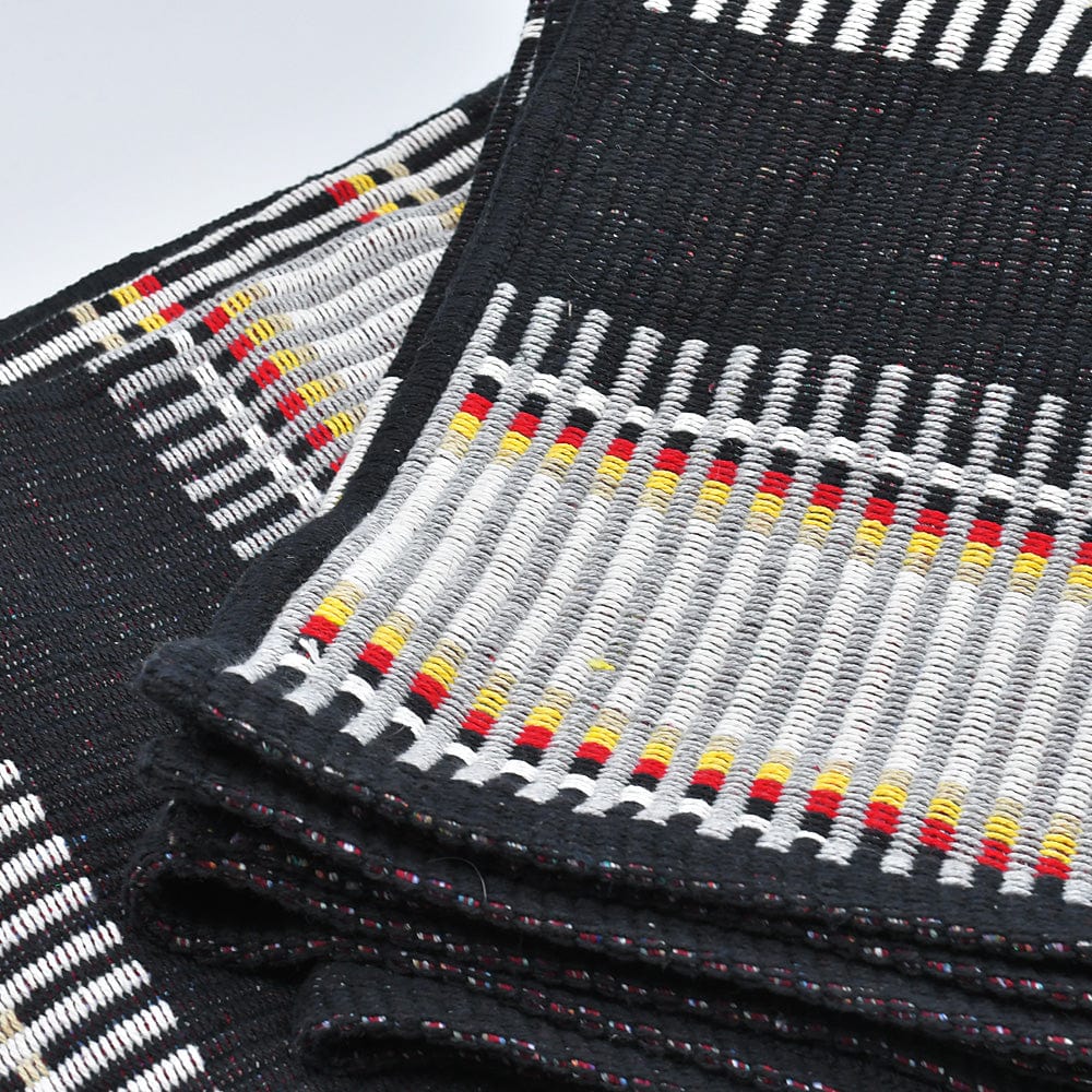 Portuguese Style Blanket - Black