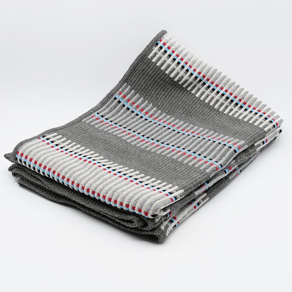 Portuguese Style Blanket - Medium Gray