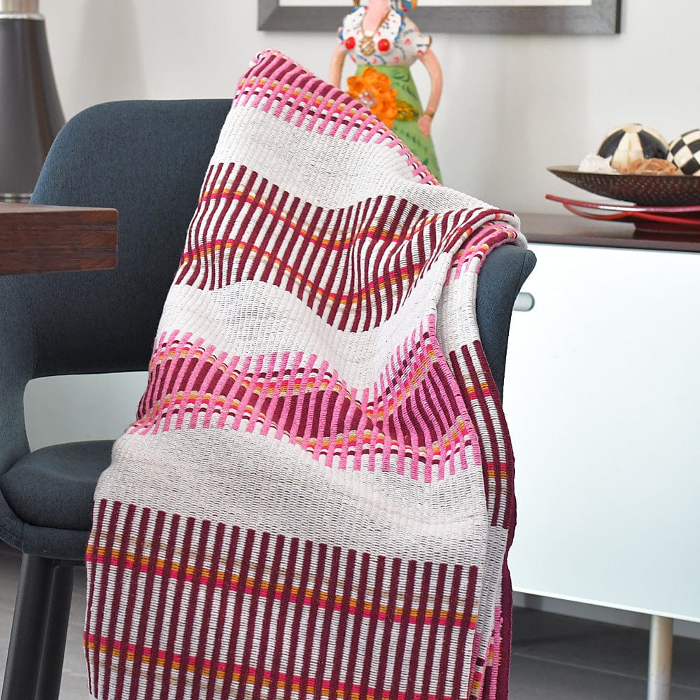 Portuguese Style Blanket - Pink