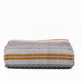 Portuguese Style fringed Blanket - Light Grey