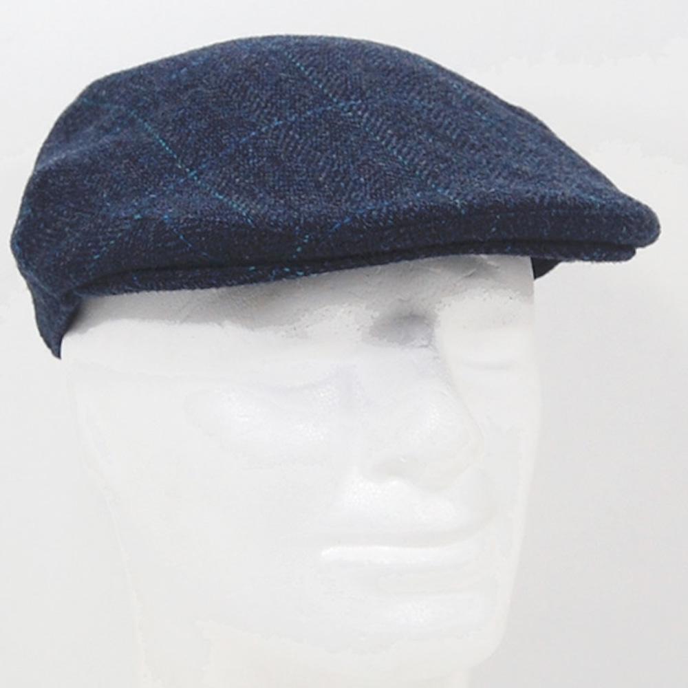 Portuguese tweed cap - Blue