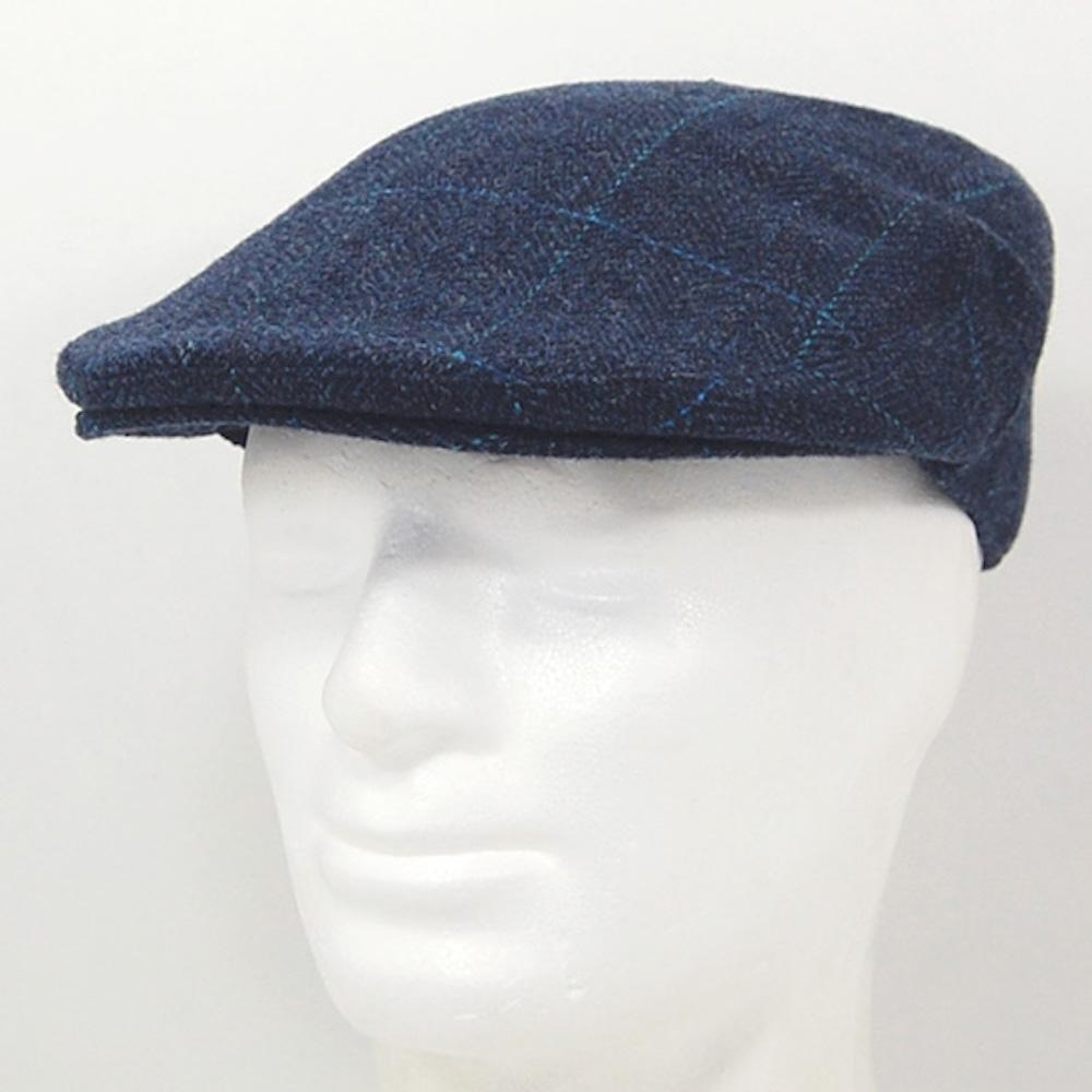 Portuguese tweed cap - Blue