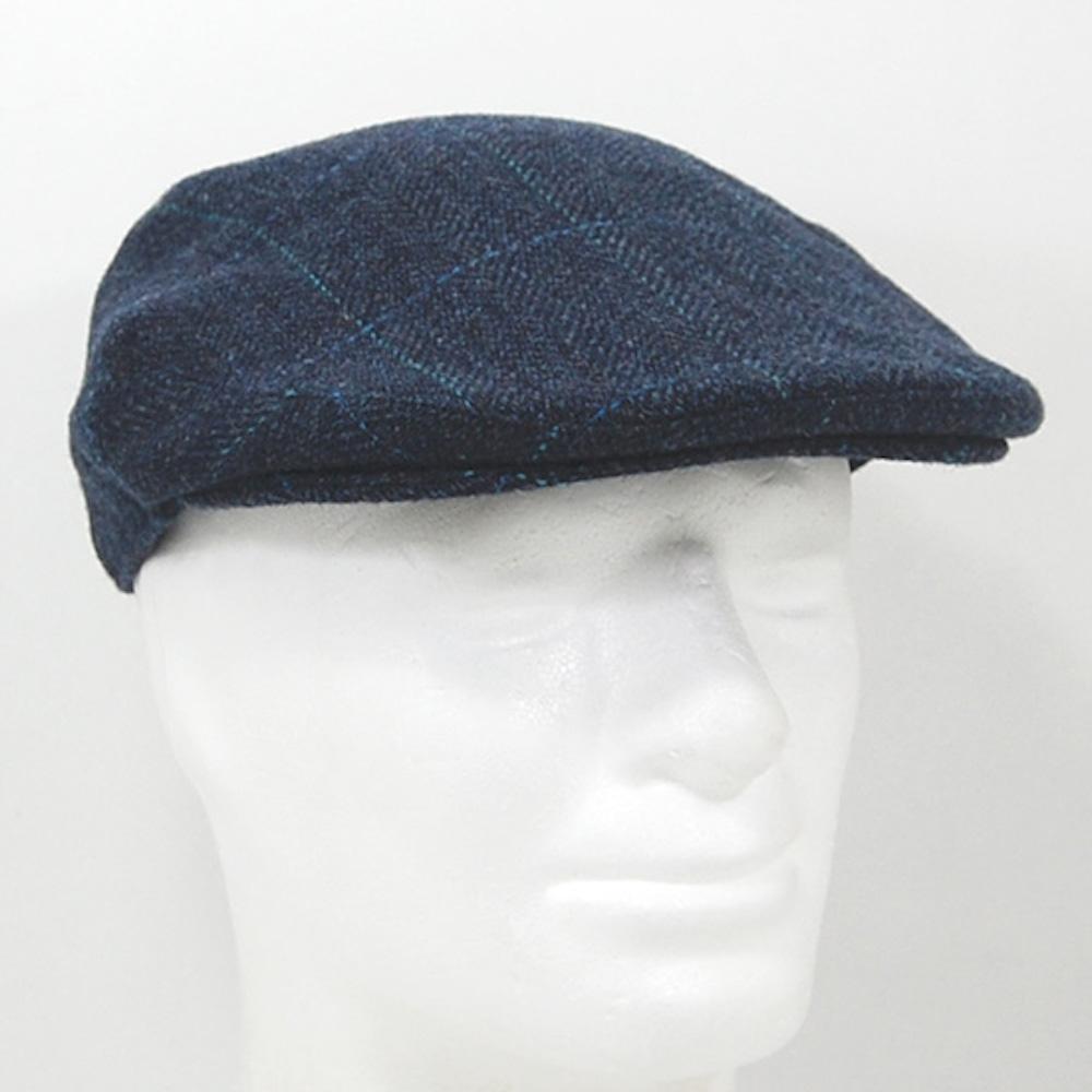 Portuguese tweed cap - Blue