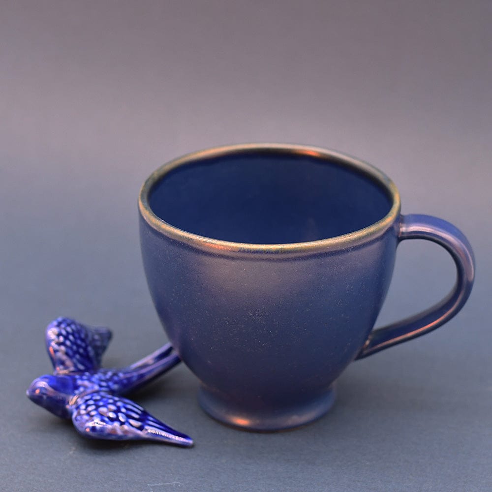 Positano I Stoneware mug - Deep Blue
