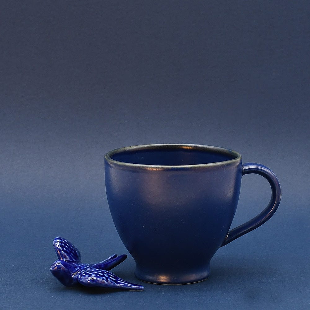 Positano I Stoneware mug - Deep Blue