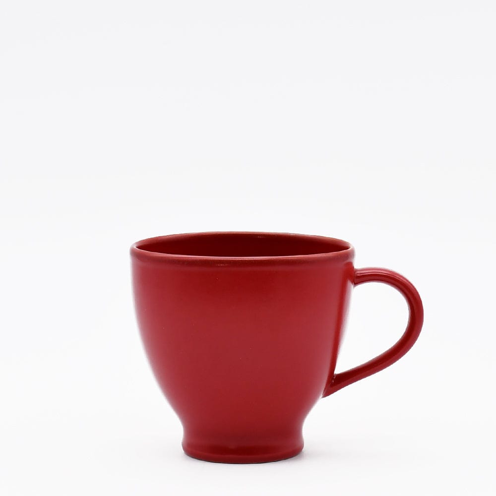 Positano I Stoneware mug - Deep Red