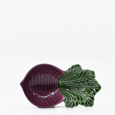 Radish-shaped Ceramic Bowl - Purple