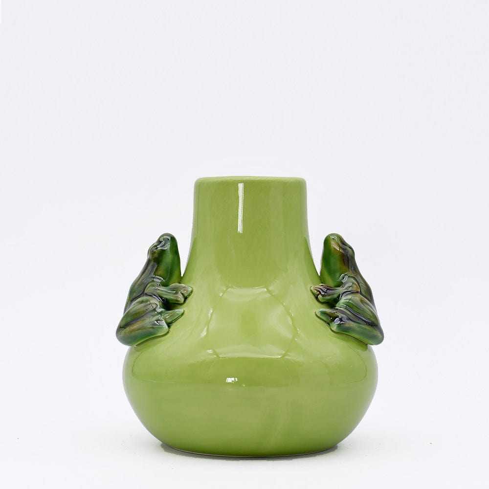 Rãs I Ceramic Vase - Green