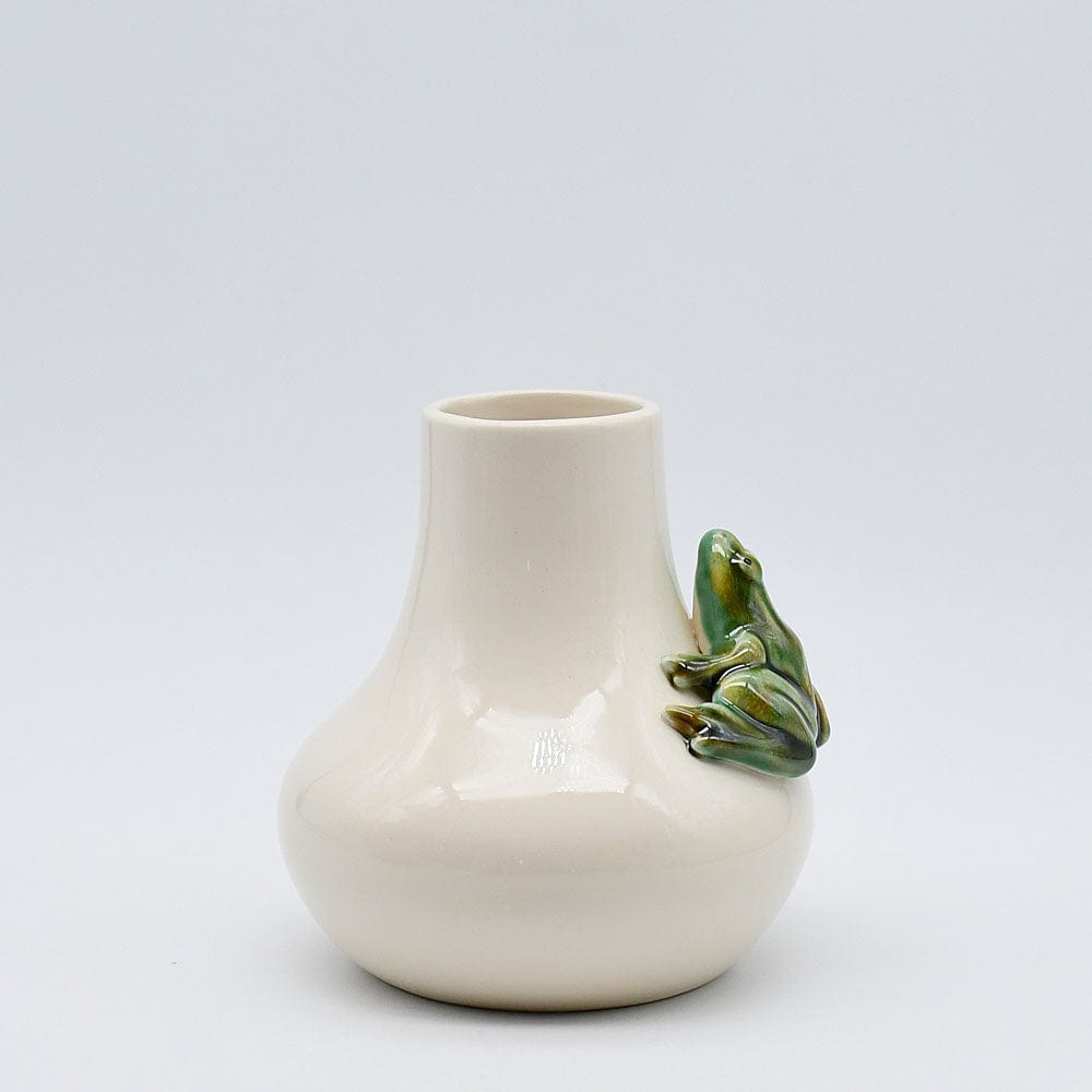 Rãs I Ceramic Vase - White