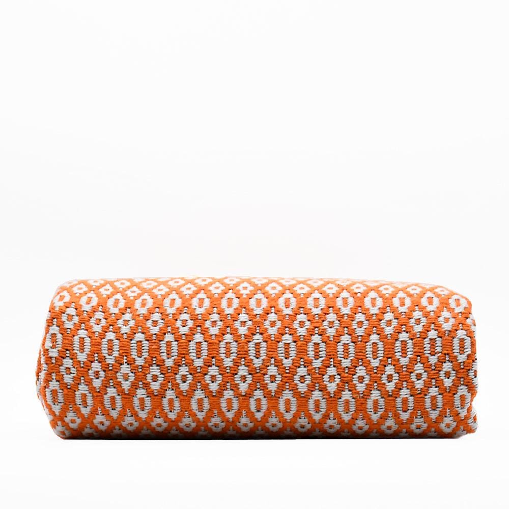 Real I Wool Blanket - Orange