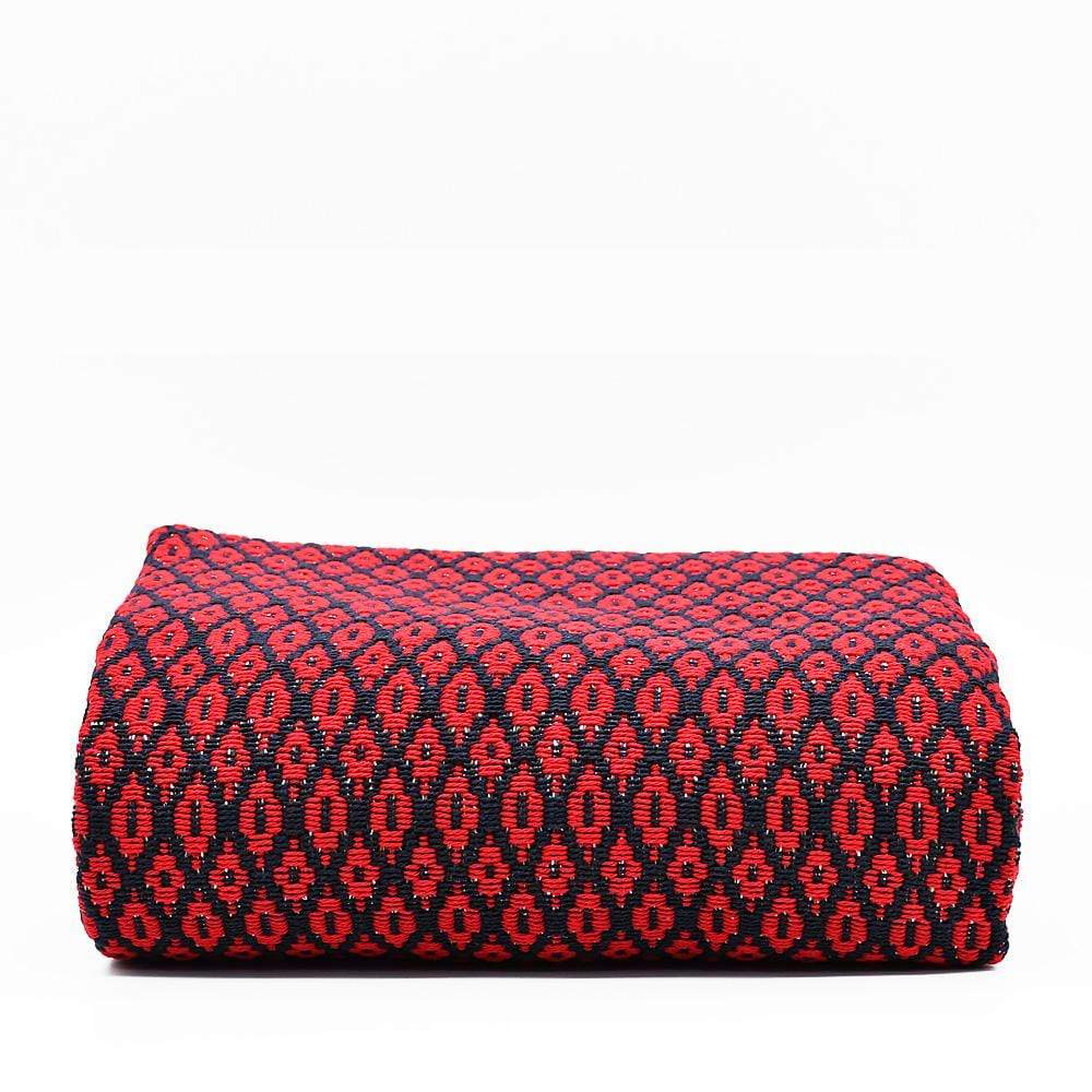 Real I Wool Blanket - Red