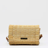 Reed Clutch Bag - 8.7'' - Natural