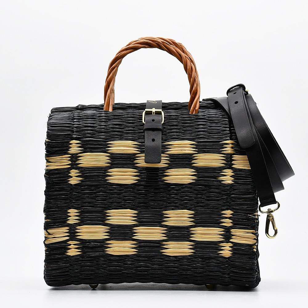 Reed Shopping Bag - 10.2'' - Black