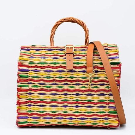 Reed Shopping Bag - 10.2'' -  Multicolor