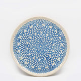 Renda I Handmade Ceramic Dinner Plate - Turquoise