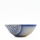 Renda | Large Salad Bowl - Blue Pattern 1