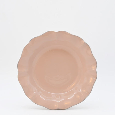 Rosa I Fine Stoneware Pasta Plate