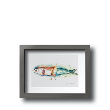 Sardinha #3 I Drawing by Isabel Amorim