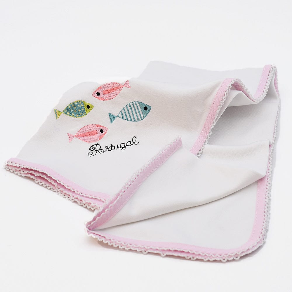 Sardinhas I Cotton Comforter - Pink