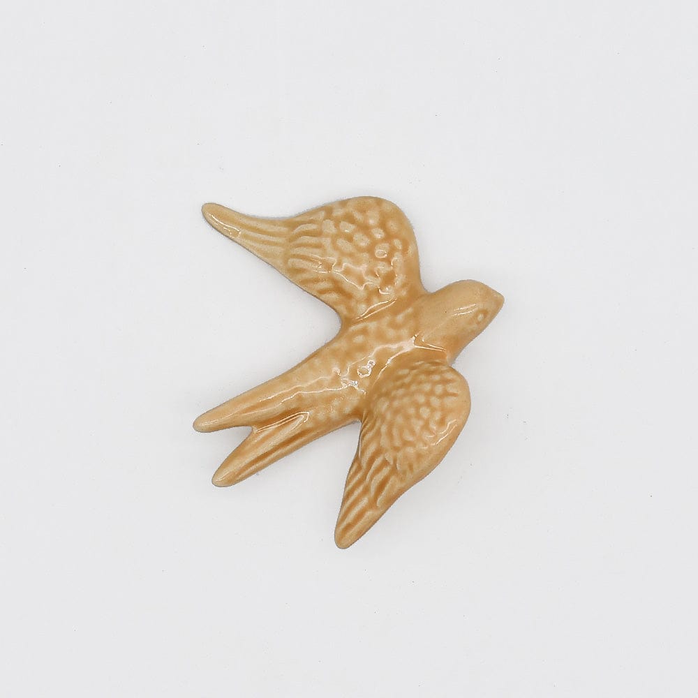 Small Ceramic Swallows - 20 colors Beige