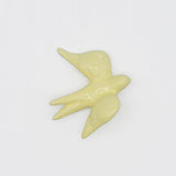 Small Ceramic Swallows - 20 colors Light Yellow