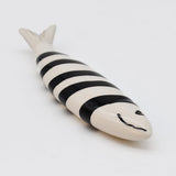 Smiling Decorative Sardine - Black