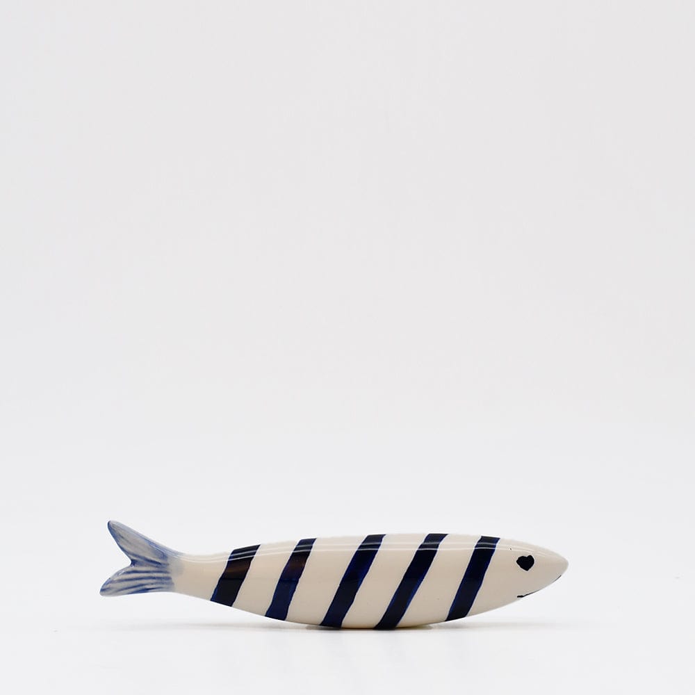 Smiling Decorative Sardine - Blue