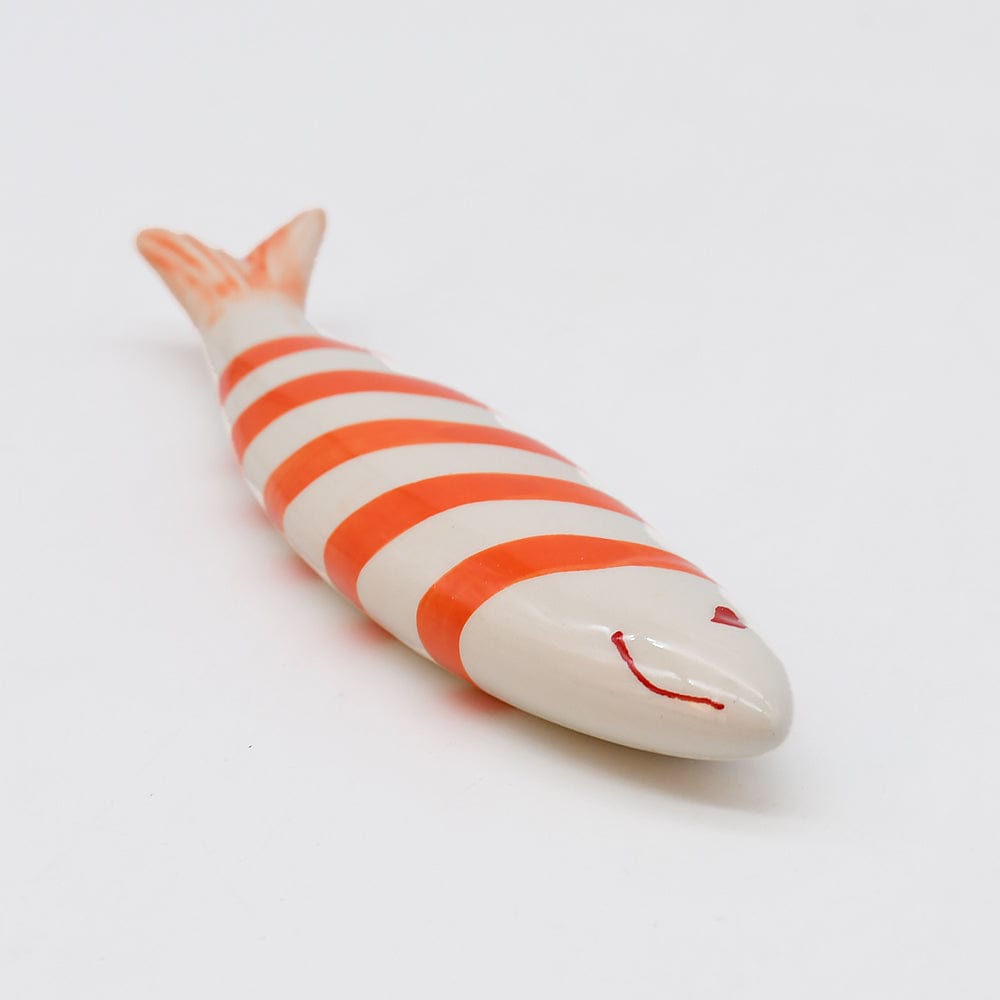 Smiling Decorative Sardine - Orange