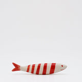 Smiling Decorative Sardine - Red