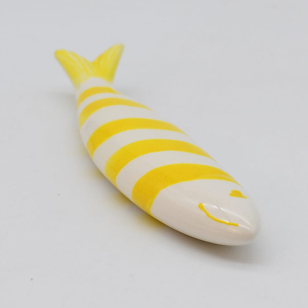 Smiling Decorative Sardine - Yellow