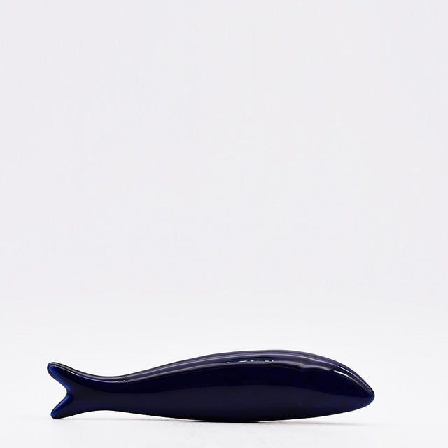 Smooth Ceramic Sardine - Blue