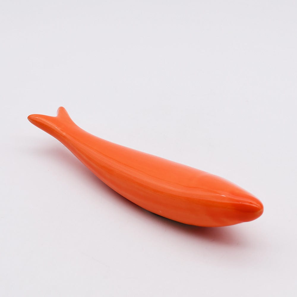 Smooth Ceramic Sardine - Orange