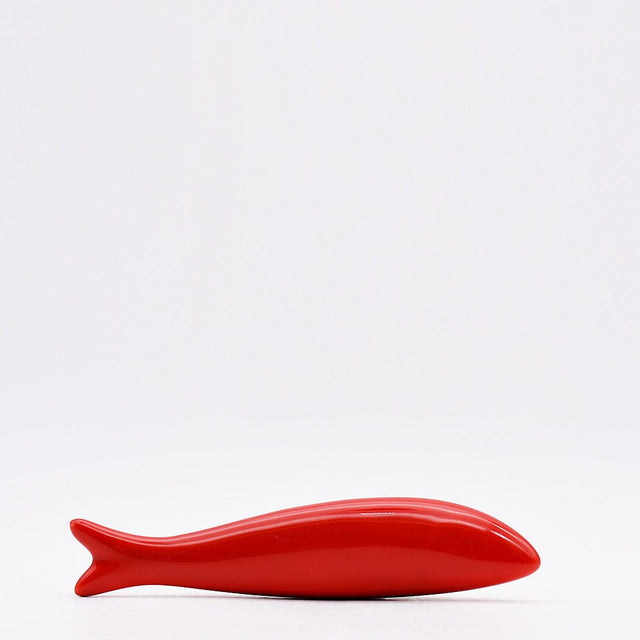 Smooth Ceramic Sardine - Red