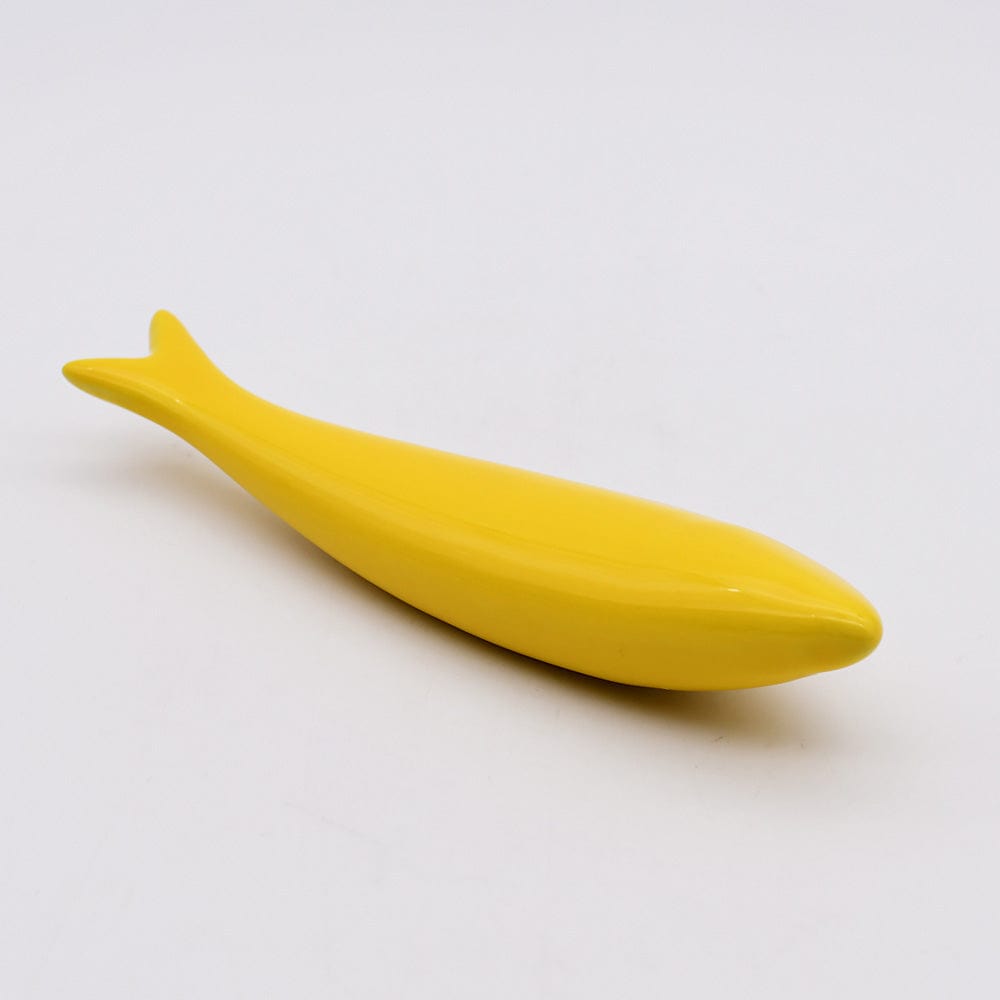 Smooth Ceramic Sardine - Yellow