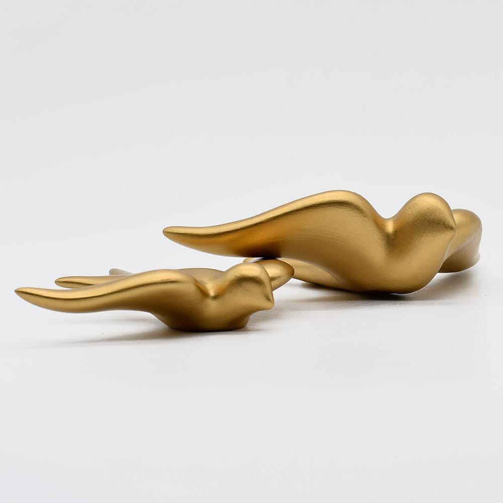 Smooth Ceramic Swallow - Gold