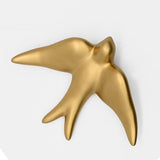 Smooth Ceramic Swallow - Gold