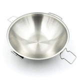 Stainless steel Cataplana pan 11'' - 5/6 servings