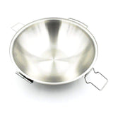 Stainless steel Cataplana pan 14.2'' - 10/12 servings