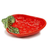 Strawberry-shaped Ceramic Bowl