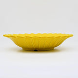 Sunflower-shaped Ceramic Charger Plate