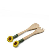 Sunflower-shaped Serving Cutlery