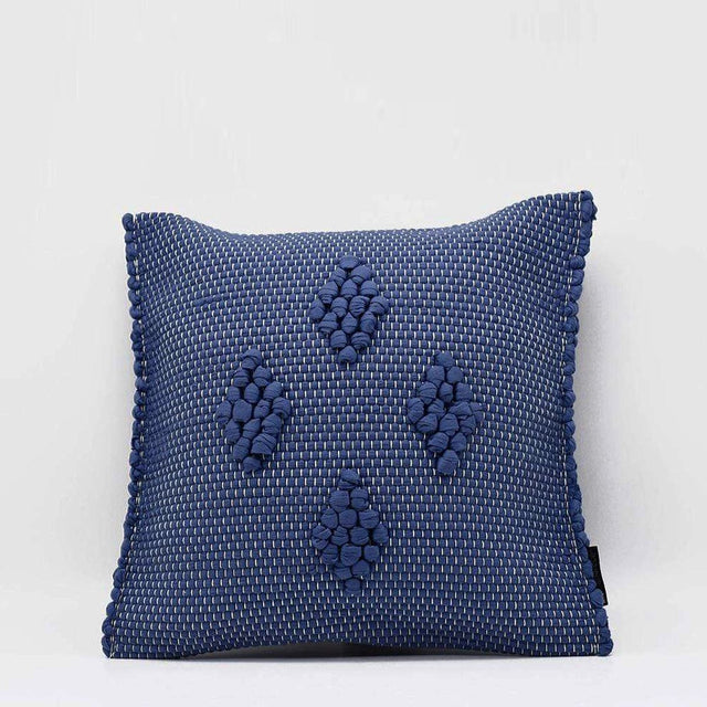 Tapete de Trapo I Pillow Cover - Dark Blue