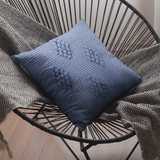 Tapete de Trapo I Pillow Cover - Dark Blue