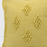 Tapete de Trapo I Pillow Cover - Yellow