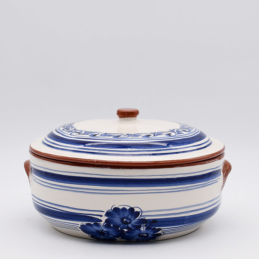 Terracotta Cooking Pot - Blue