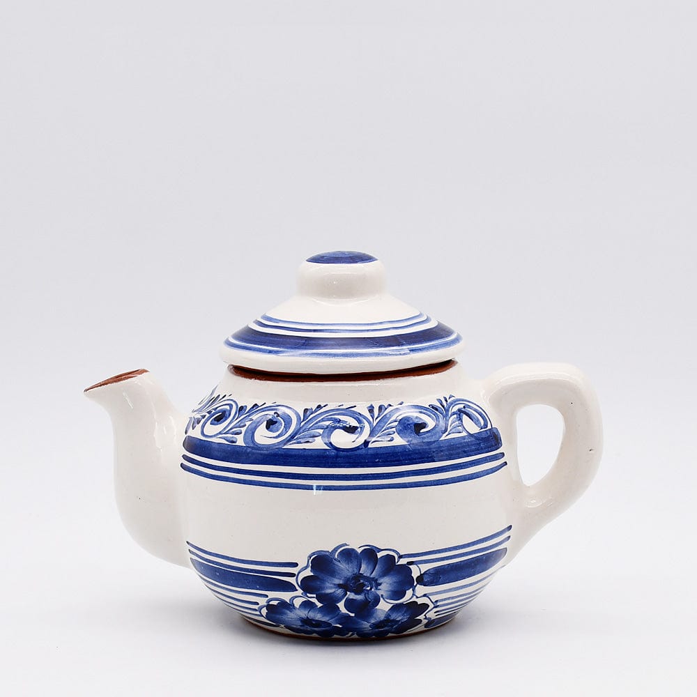 Terracotta Teapot - Blue